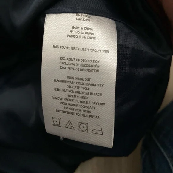 Lucky Brand Kids Quilted Burgundy Vest - 4T - Picture 4 of 5